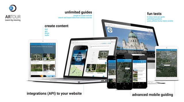artourviennacemetery-1 App development by Slovenian marketing agency