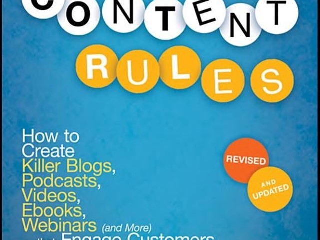Naslovnica knjige Content Rules Content rules