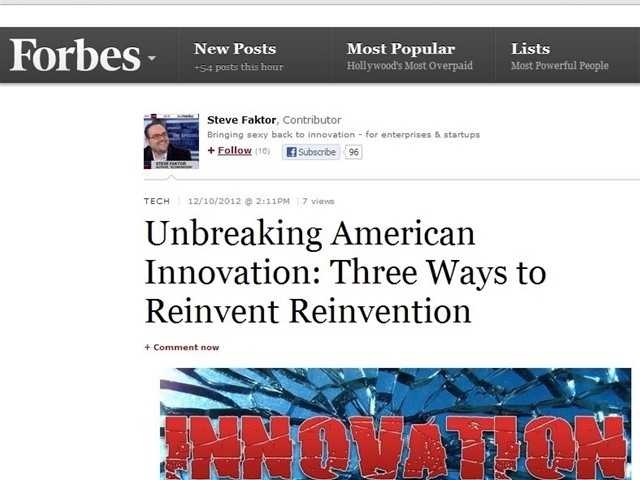 Predogled članka v reviji Forbes
