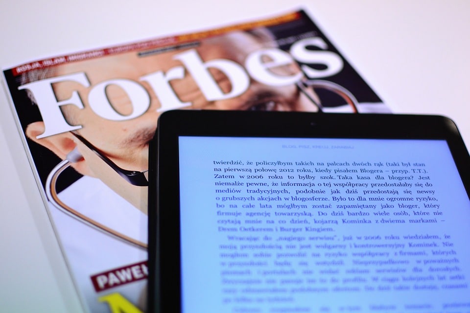 Kako v revijo Forbes?