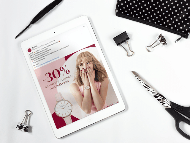 Primer marketinga na družabnih omrežjih, myWatch