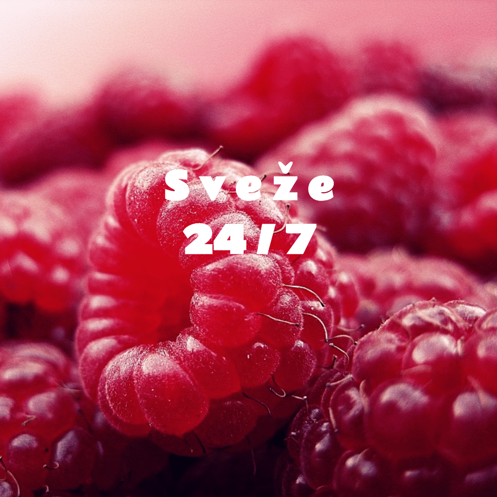 Objava Sveže 24/7 s svežimi malinami